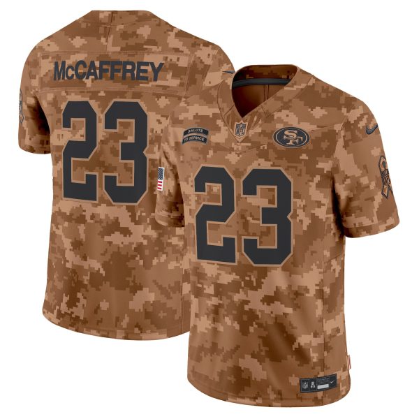 Men's 49ers 2024 Salute to Service Vapor Limited Jersey - All stitched - Image 13