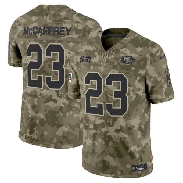 Men's 49ers 2024 Salute to Service Vapor Limited Jersey - All stitched - Image 25