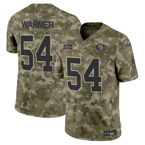 Men's 49ers 2024 Salute to Service Vapor Limited Jersey - All stitched - Image 29