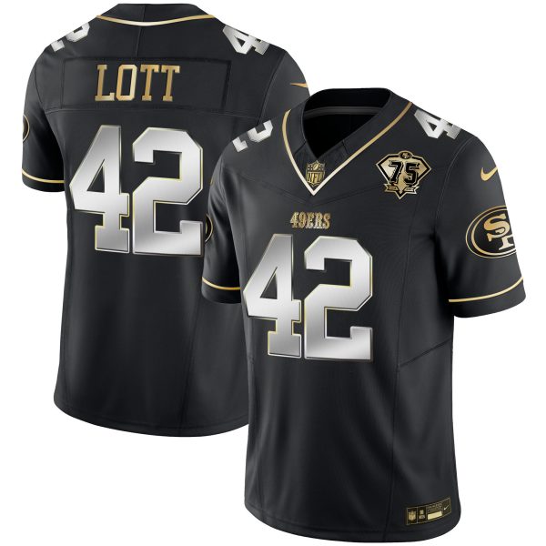 Men's 49ers 2023 Vapor Gold Limited Jersey - All Stitched - Image 29