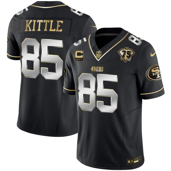 Youth's 49ers 2023 Vapor Gold Limited Jersey - All Stitched - Image 24