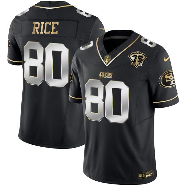 Youth's 49ers 2023 Vapor Gold Limited Jersey - All Stitched - Image 26