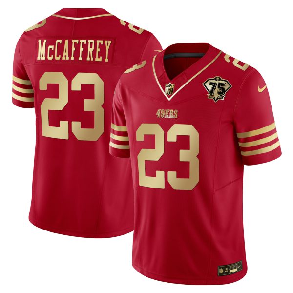 Youth's 49ers 2023 Vapor Gold Limited Jersey - All Stitched - Image 31