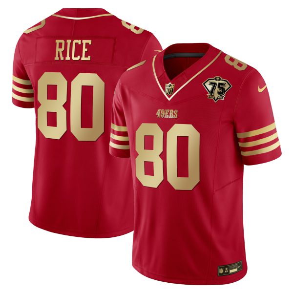 Youth's 49ers 2023 Vapor Gold Limited Jersey - All Stitched - Image 36