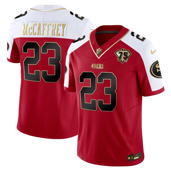 Youth's 49ers 2023 Vapor Gold Limited Jersey - All Stitched - Image 41