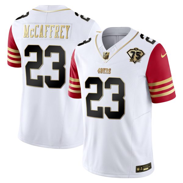 Youth's 49ers 2023 Vapor Gold Limited Jersey - All Stitched - Image 51