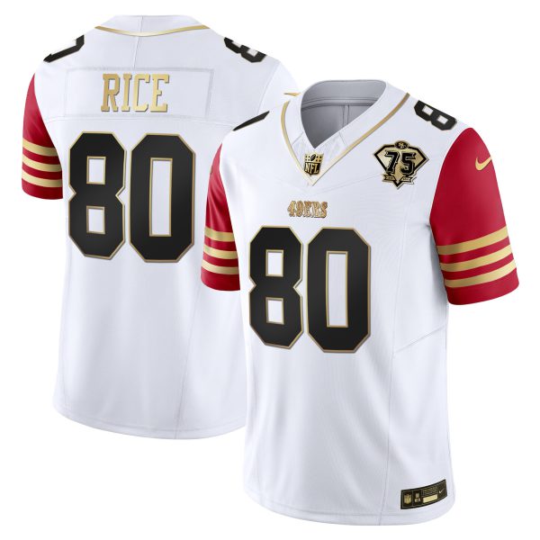 Youth's 49ers 2023 Vapor Gold Limited Jersey - All Stitched - Image 56