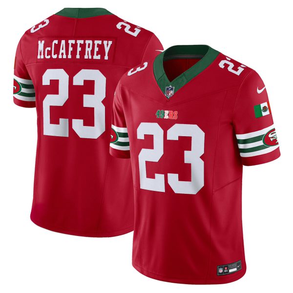 Youth's 49ers Mexico Vapor Jersey V2 - All Stitched - Image 12