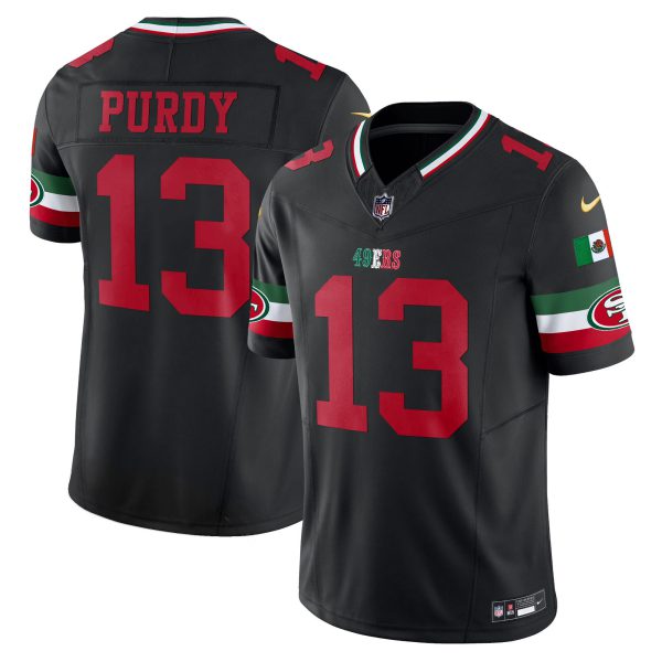 Youth's 49ers Mexico Vapor Jersey V2 - All Stitched - Image 24