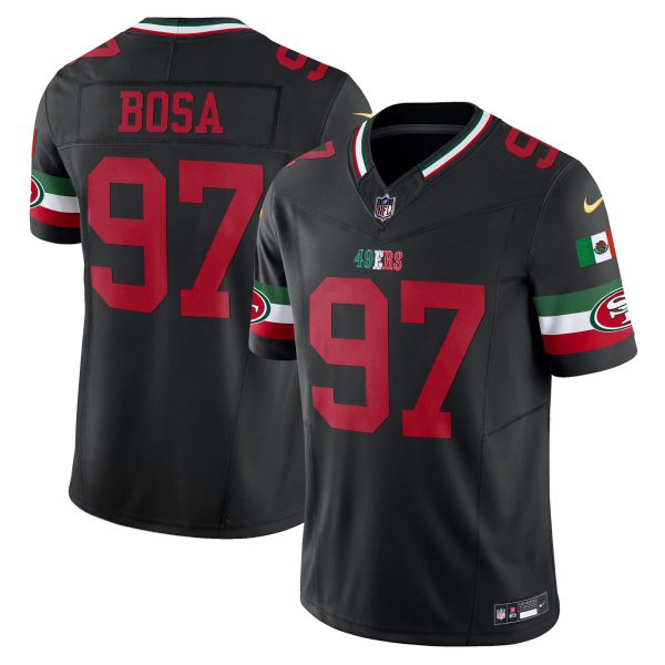 Youth's 49ers Mexico Vapor Jersey V2 - All Stitched - Image 27