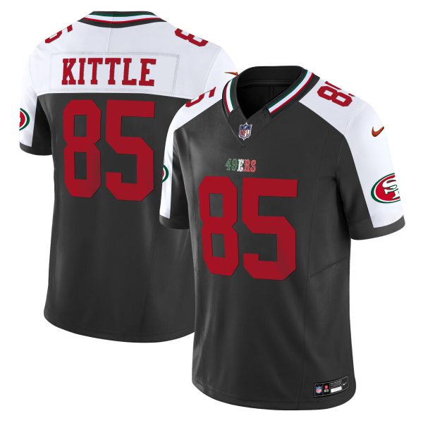 Youth's 49ers Mexico Vapor Jersey V2 - All Stitched - Image 35