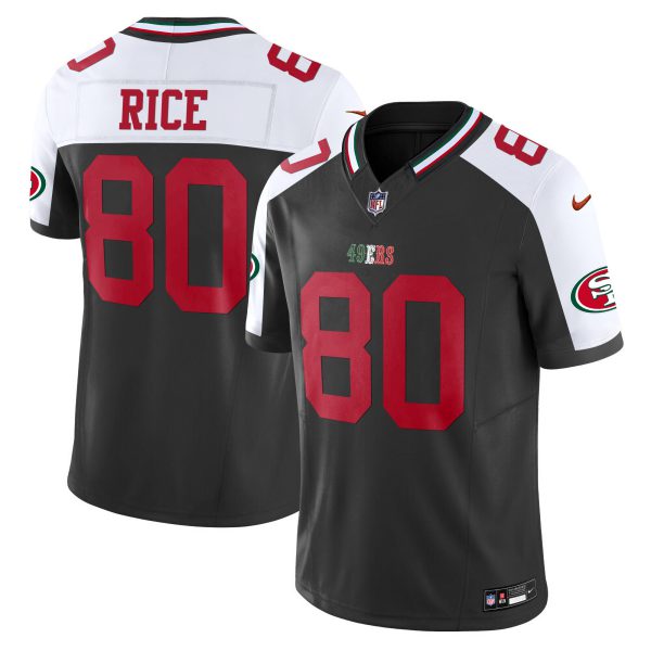 Youth's 49ers Mexico Vapor Jersey V2 - All Stitched - Image 36
