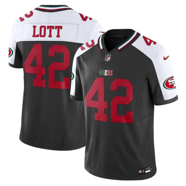 Youth's 49ers Mexico Vapor Jersey V2 - All Stitched - Image 39