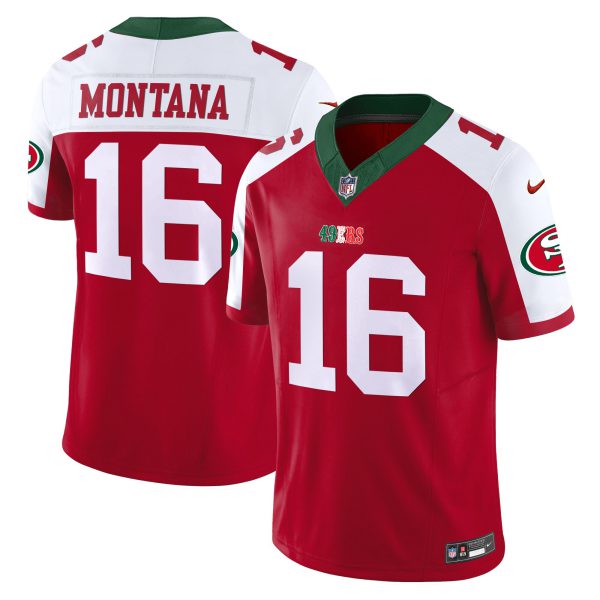 Youth's 49ers Mexico Vapor Jersey V2 - All Stitched - Image 48