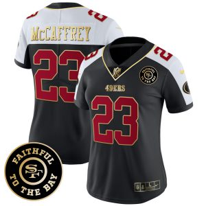 Women's 49ers Faithful To The Bay Patch Vapor Limited Jersey - All Stitched