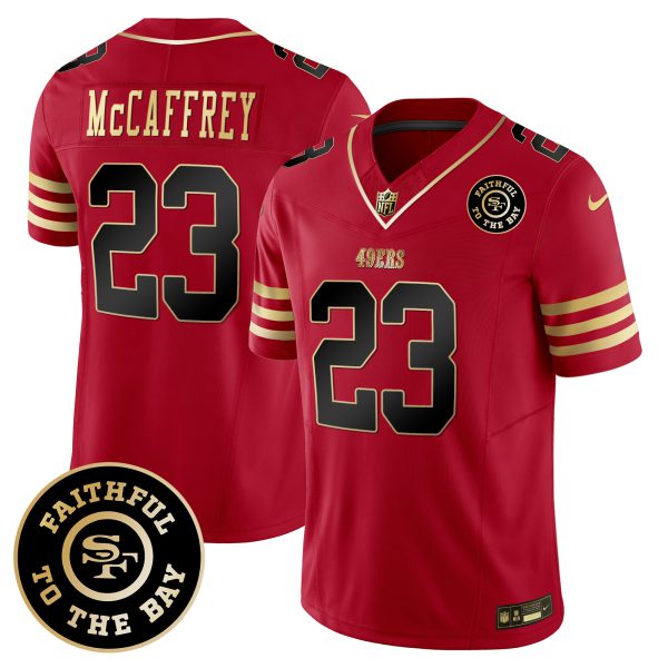 Youth's 49ers Faithful To The Bay Patch Vapor Limited Jersey - All Stitched - Image 11