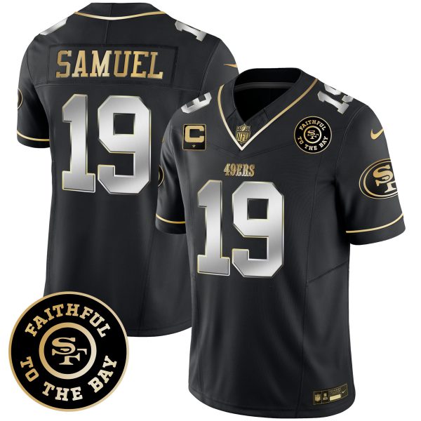 Youth's 49ers Faithful To The Bay Patch Vapor Limited Jersey - All Stitched - Image 32