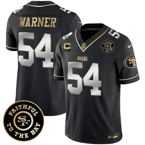 Youth's 49ers Faithful To The Bay Patch Vapor Limited Jersey - All Stitched - Image 35