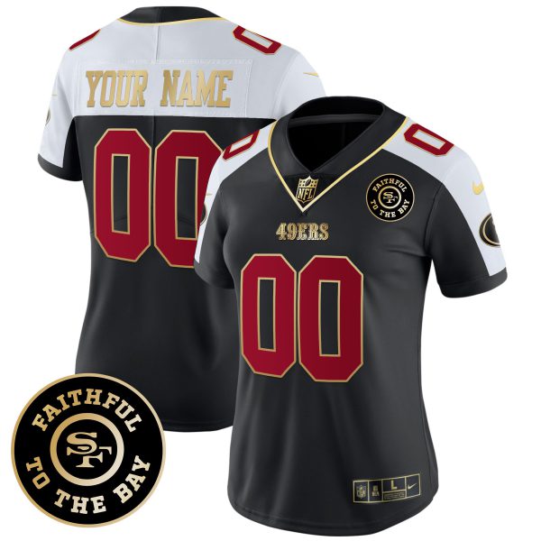 49ers Faithful To The Bay Patch Vapor Limited Custom Jersey - All Stitched - Image 8