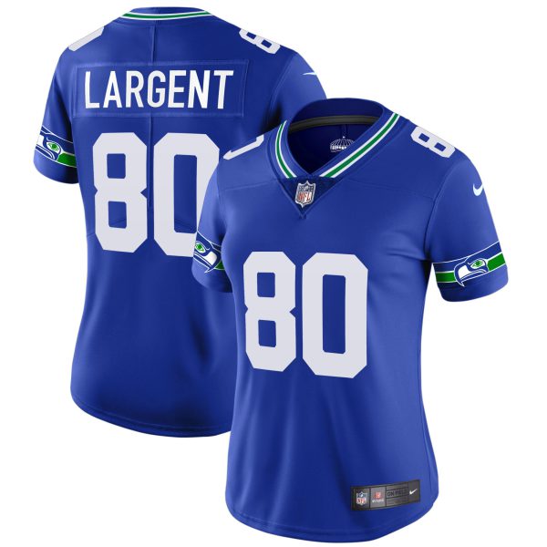 Women's Seahawks Throwback & Gold Jersey - All Stitched - Image 6