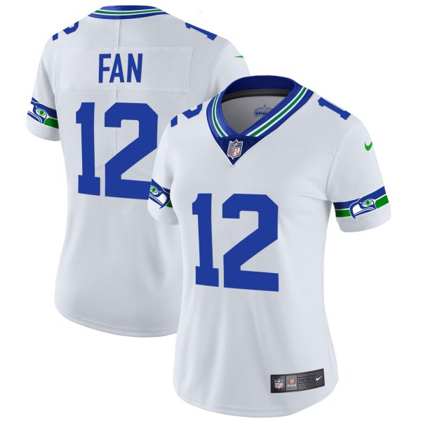 Women's Seahawks Throwback & Gold Jersey - All Stitched - Image 14