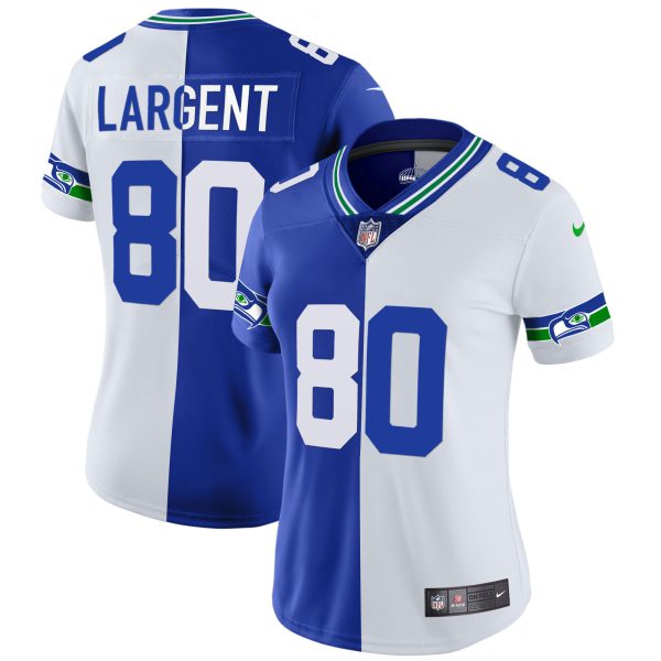 Women's Seahawks Throwback & Gold Jersey - All Stitched - Image 20