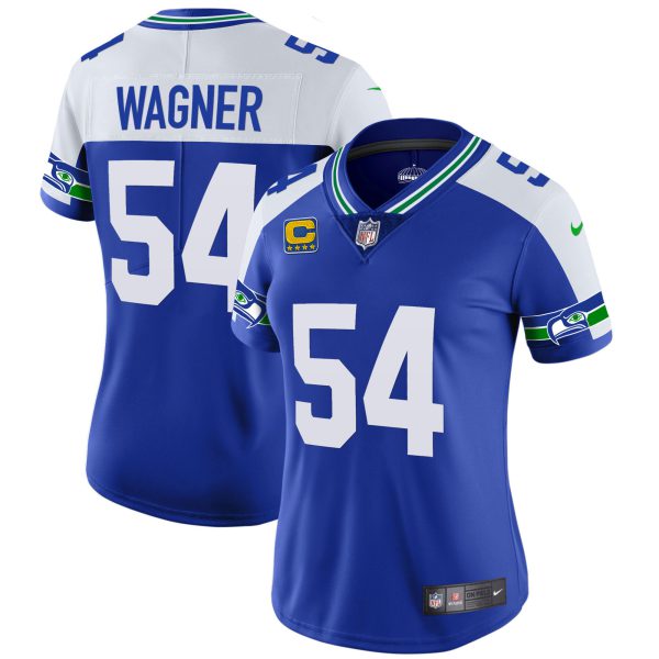 Women's Seahawks Throwback & Gold Jersey - All Stitched - Image 23