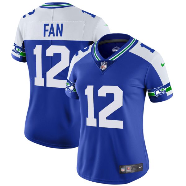 Women's Seahawks Throwback & Gold Jersey - All Stitched - Image 28