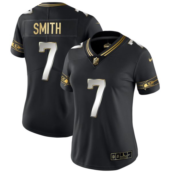 Women's Seahawks Throwback & Gold Jersey - All Stitched - Image 31
