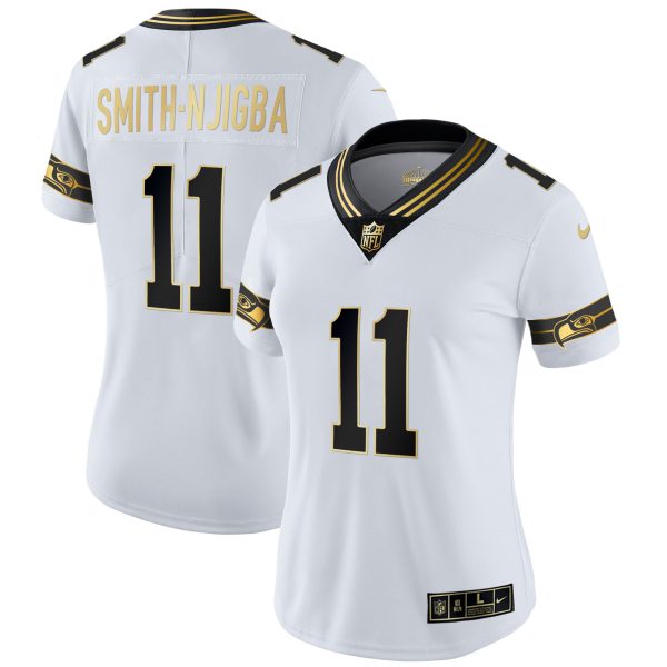Women's Seahawks Throwback & Gold Jersey - All Stitched - Image 36