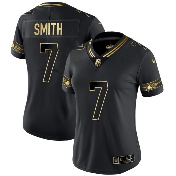 Women's Seahawks Throwback & Gold Jersey - All Stitched - Image 45