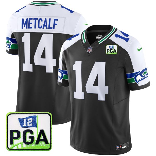 Men's Seahawks PGA Patch Vapor Limited Jersey - All Stitched - Image 4