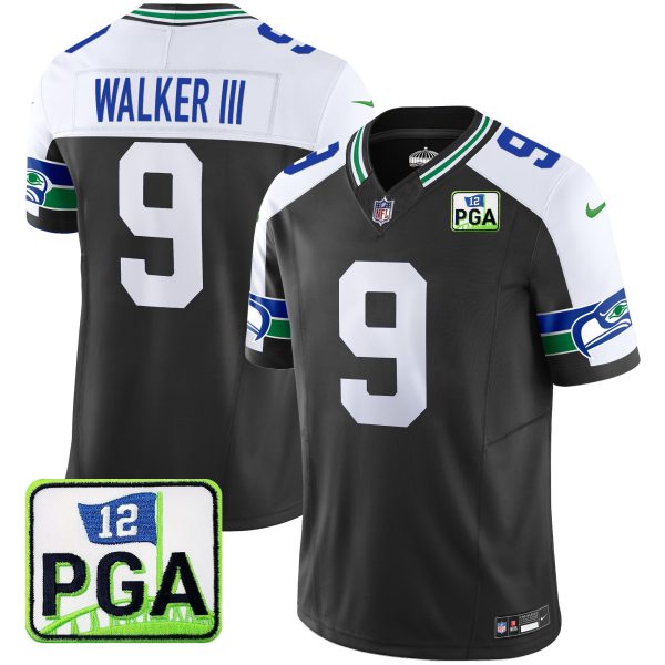 Men's Seahawks PGA Patch Vapor Limited Jersey - All Stitched - Image 5