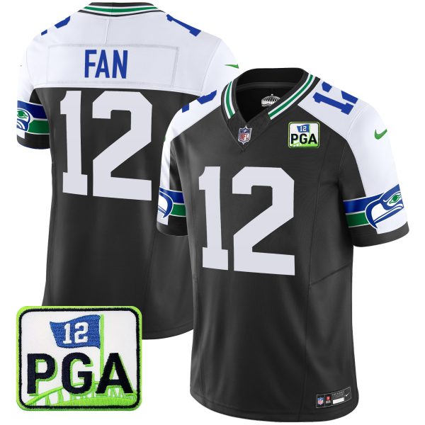 Men's Seahawks PGA Patch Vapor Limited Jersey - All Stitched - Image 7
