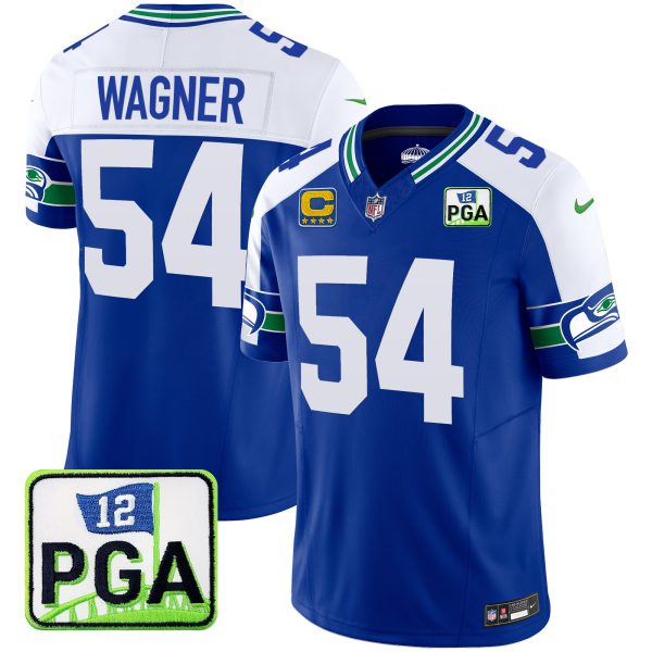 Men's Seahawks PGA Patch Vapor Limited Jersey - All Stitched - Image 9