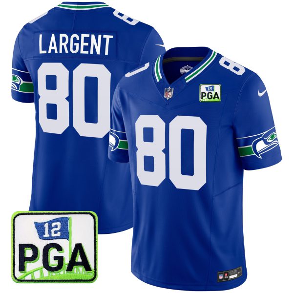 Men's Seahawks PGA Patch Vapor Limited Jersey - All Stitched - Image 20