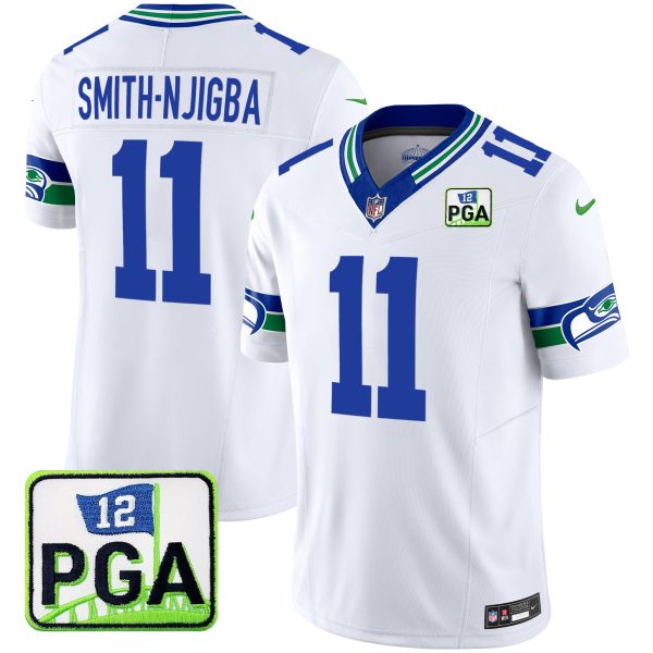 Men's Seahawks PGA Patch Vapor Limited Jersey - All Stitched - Image 22