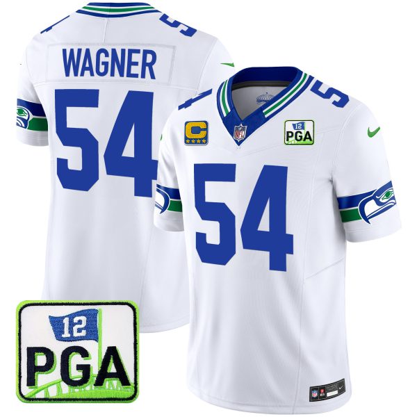Men's Seahawks PGA Patch Vapor Limited Jersey - All Stitched - Image 23