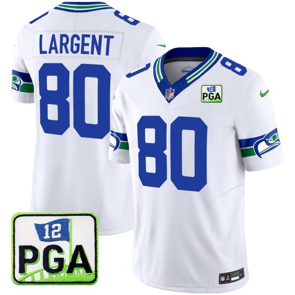 Men's Seahawks PGA Patch Vapor Limited Jersey - All Stitched - Image 27