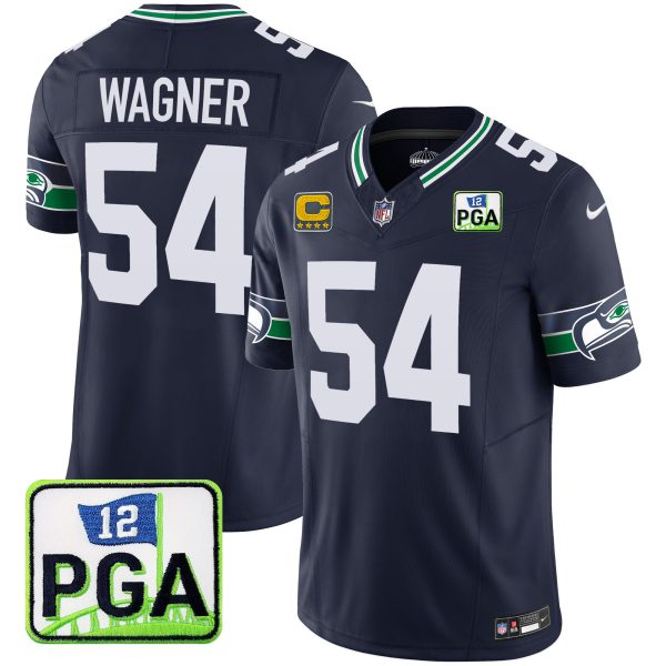 Men's Seahawks PGA Patch Vapor Limited Jersey - All Stitched - Image 30