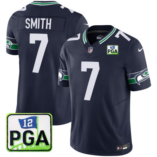 Men's Seahawks PGA Patch Vapor Limited Jersey - All Stitched - Image 31