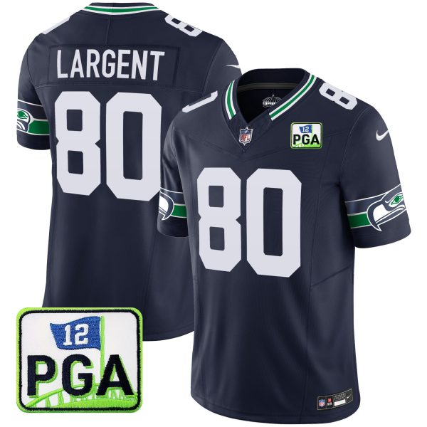Men's Seahawks PGA Patch Vapor Limited Jersey - All Stitched - Image 34