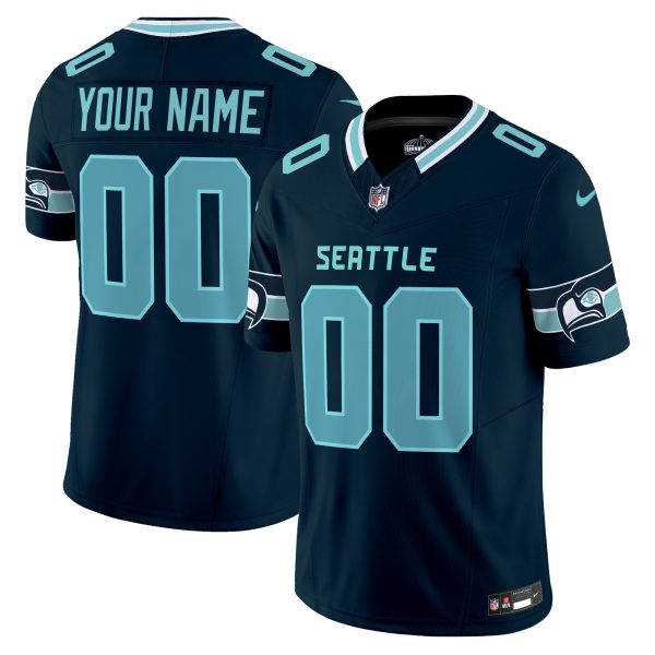 Seahawks "Seattle City" Vapor Limited Custom Jersey - All Stitched - Image 2