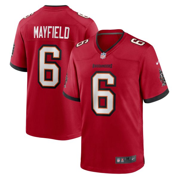 Baker Mayfield Tampa Bay Buccaneers Red Jersey - All Stitched