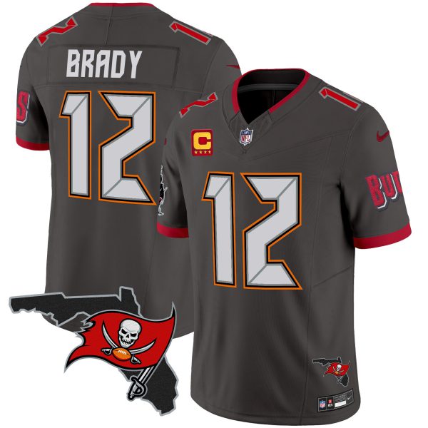 Men's Buccaneers Florida Patch Vapor Limited Jersey V2 - All Stitched - Image 29