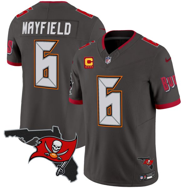 Men's Buccaneers Florida Patch Vapor Limited Jersey V2 - All Stitched - Image 32
