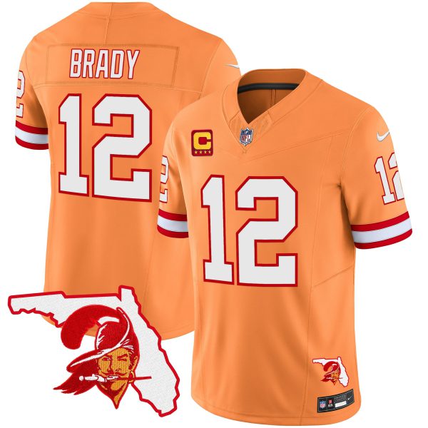 Men's Buccaneers Florida Patch Vapor Limited Jersey V2 - All Stitched - Image 36