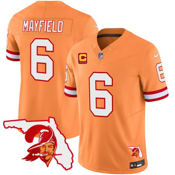 Men's Buccaneers Florida Patch Vapor Limited Jersey V2 - All Stitched - Image 39