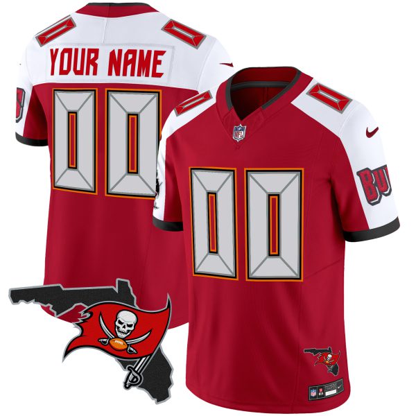 Buccaneers Florida Patch Vapor Limited Custom Jersey V2 - All Stitched - Image 2
