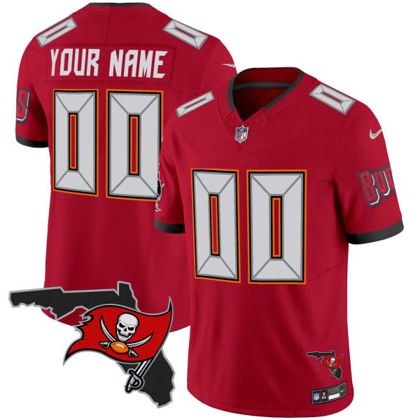 Buccaneers Florida Patch Vapor Limited Custom Jersey V2 - All Stitched - Image 3